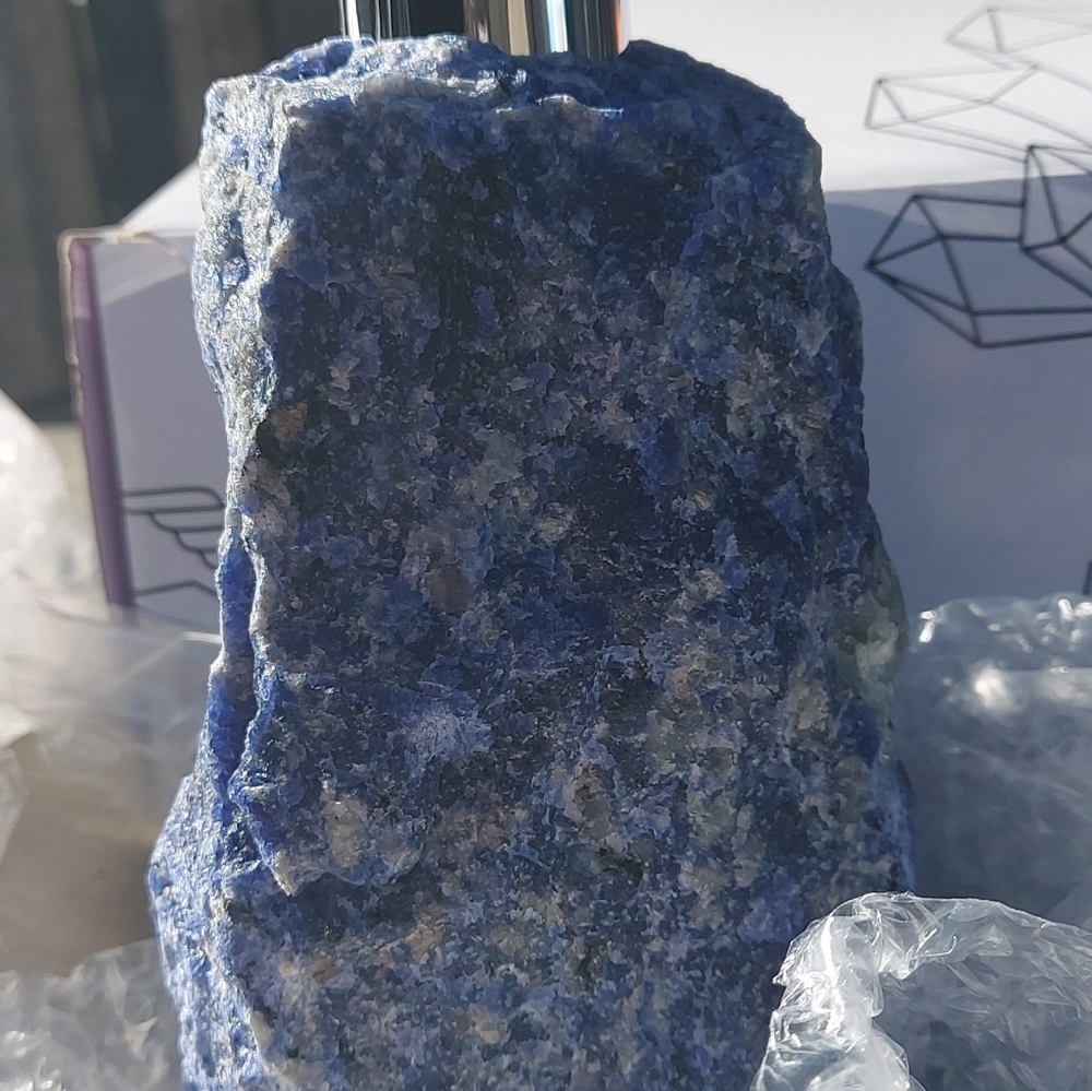 Genuine soladite crystal soap dispenser